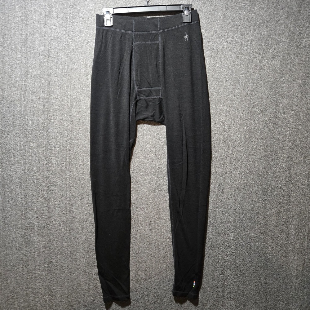 Smartwool Mens 100% Merino Wool Classic 250 Base Layer Pants Men's M Black